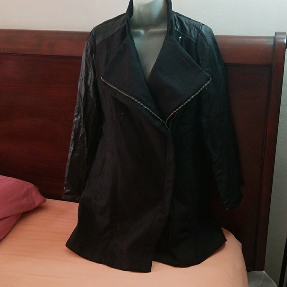 faux leather jacket - Picture 3 of 7